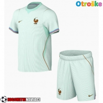 Otroške Nogometnih dresov Francija Gostujoči SP 2026 Kratki rokavi (+ hlače)